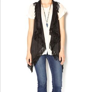 TCEC fringe vest